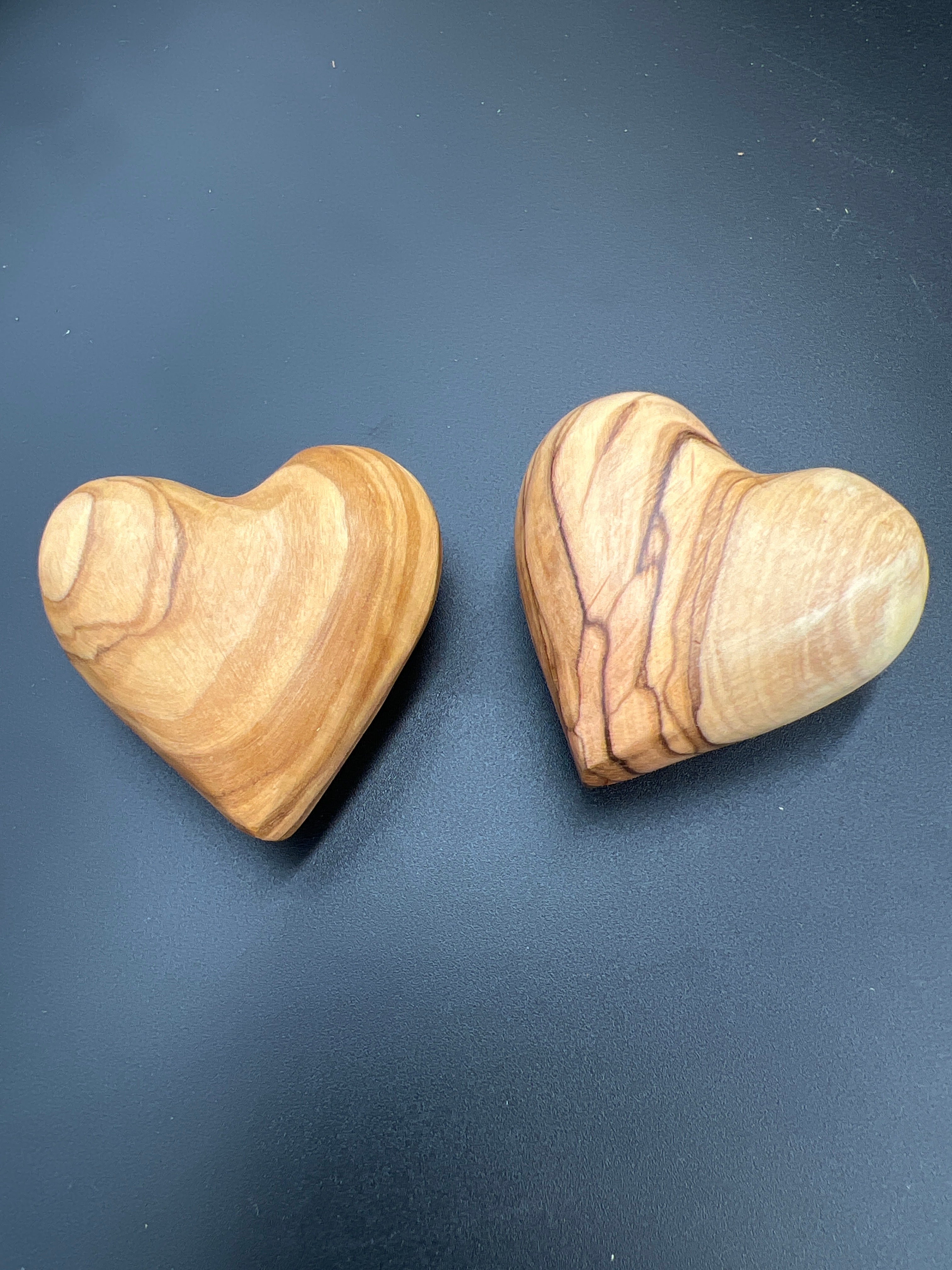Olive Wood Pocket Heart