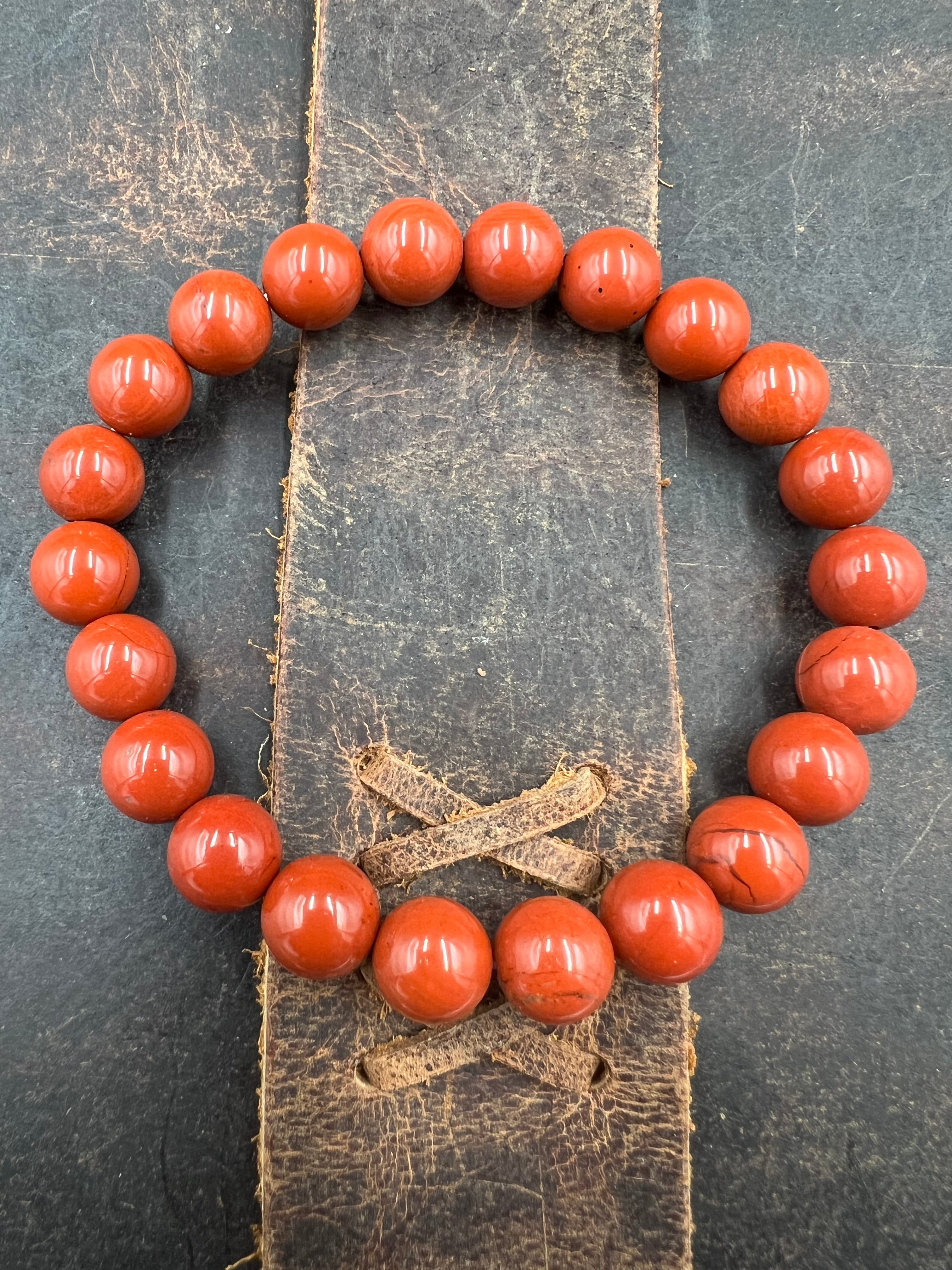 Stone Gem Bracelet - 8mm beads - Motif Metalworks