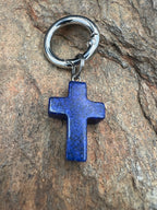 Stone Keychain / Zipper Pull - Assorted Charm Shapes