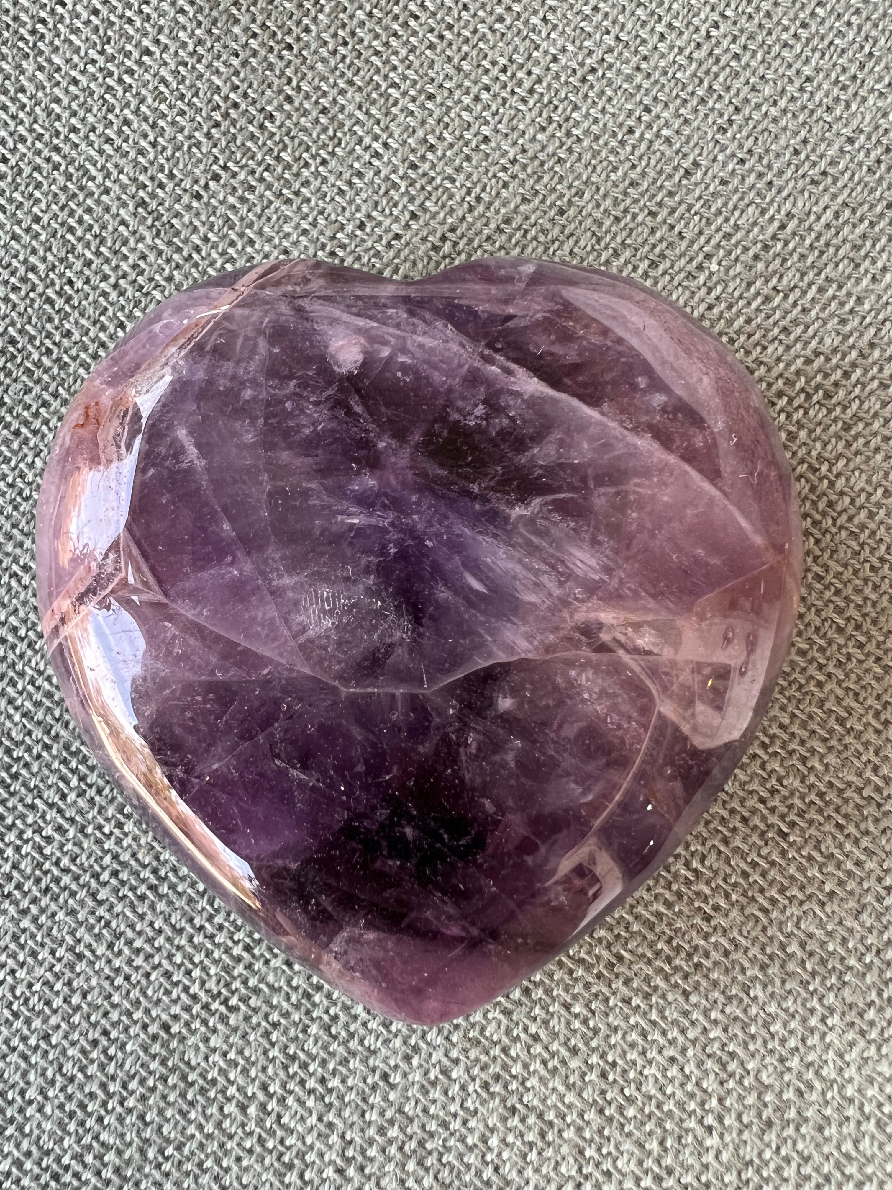 Stone Heart - 60mm - with Display Stand