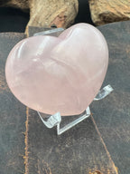 Stone Pocket Heart - 45mm with Display Stand