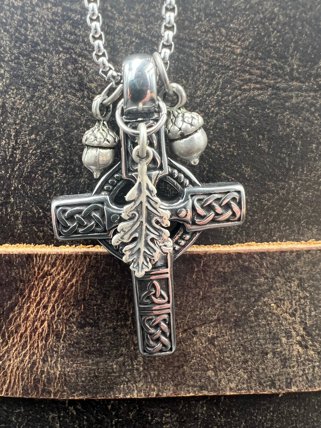 Celtic Grovekeeper Necklace - Motif Metalworks