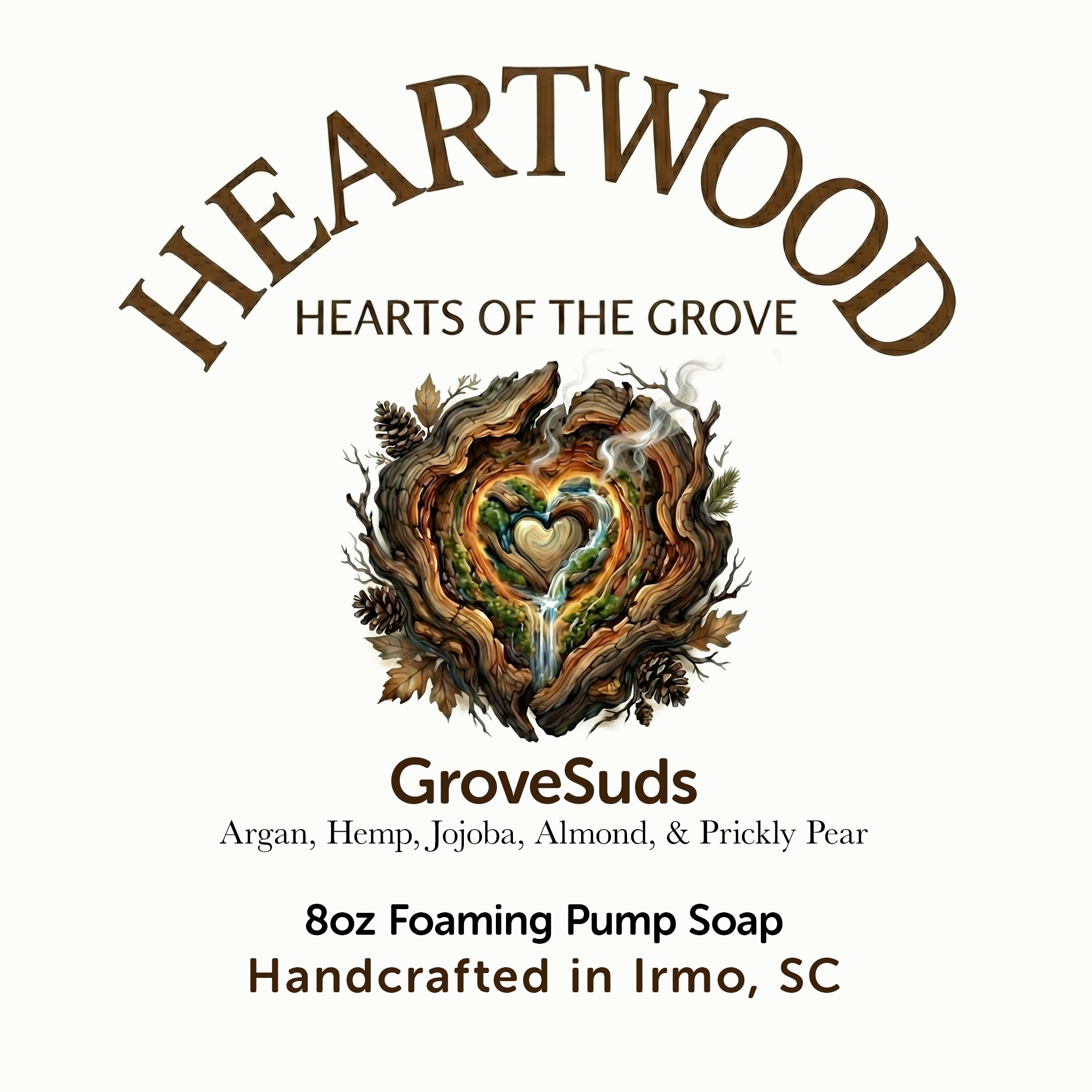 GroveSuds - Foaming Pump Soap - Motif Metalworks