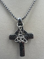 Celtic Trinity Necklace - Motif Metalworks