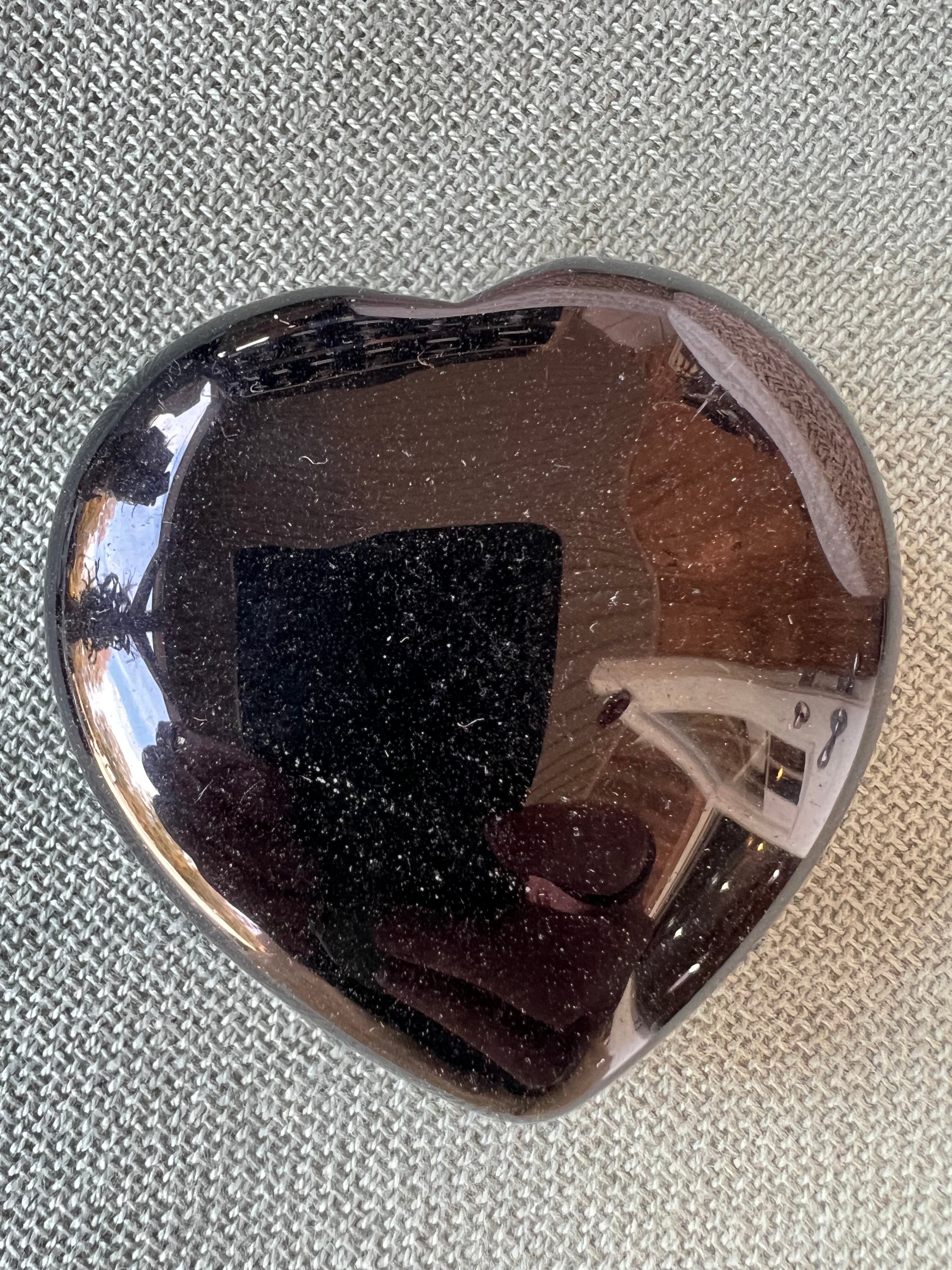 Stone Heart - 60mm - with Display Stand