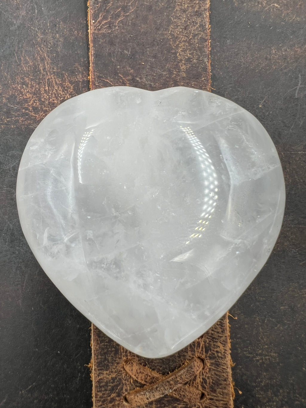 Stone Heart - 60mm - with Display Stand