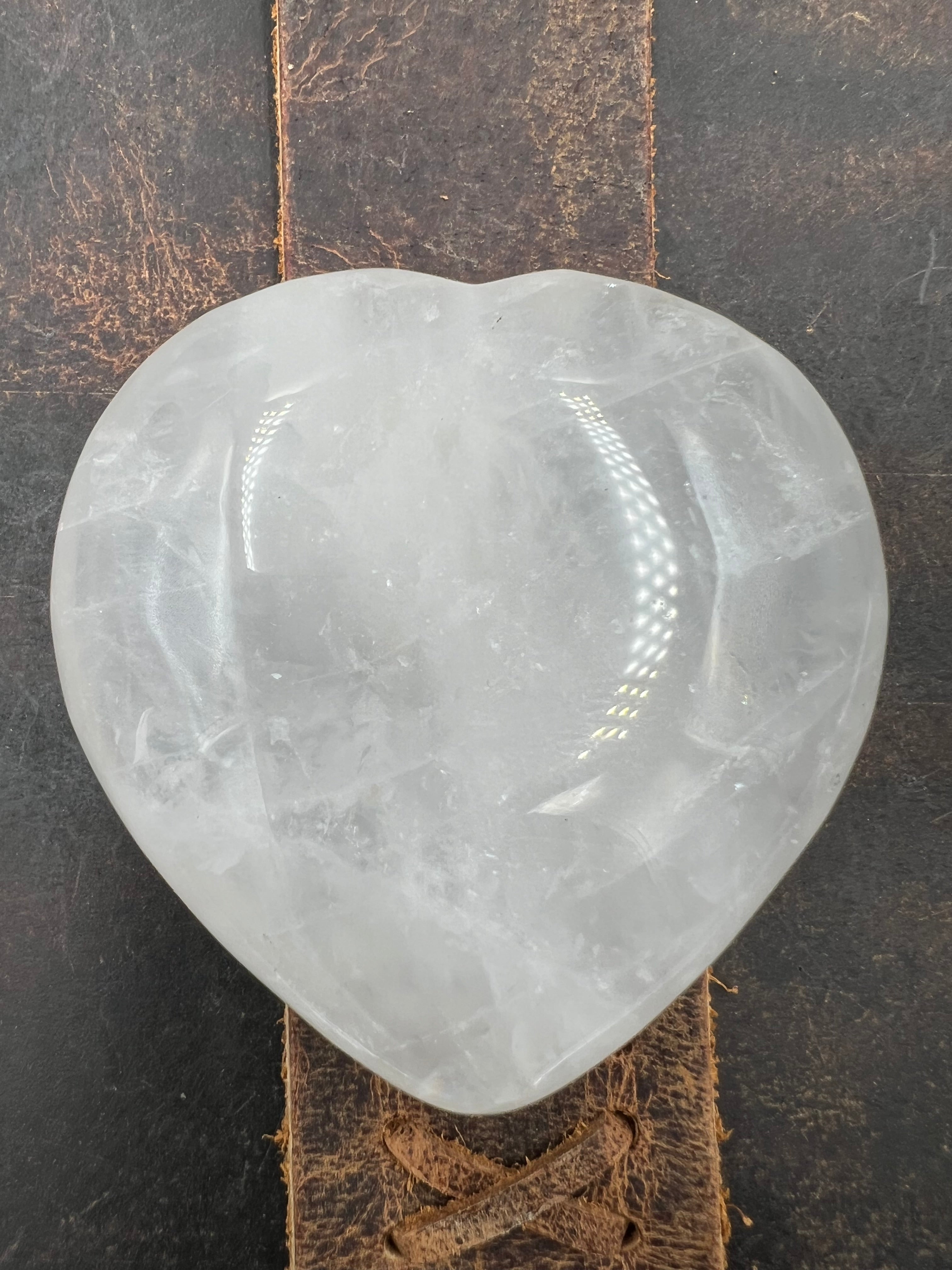 Stone Heart - 60mm - with Display Stand