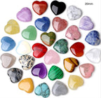 Stone Pocket Charms - 18-20mm - Various Shapes
