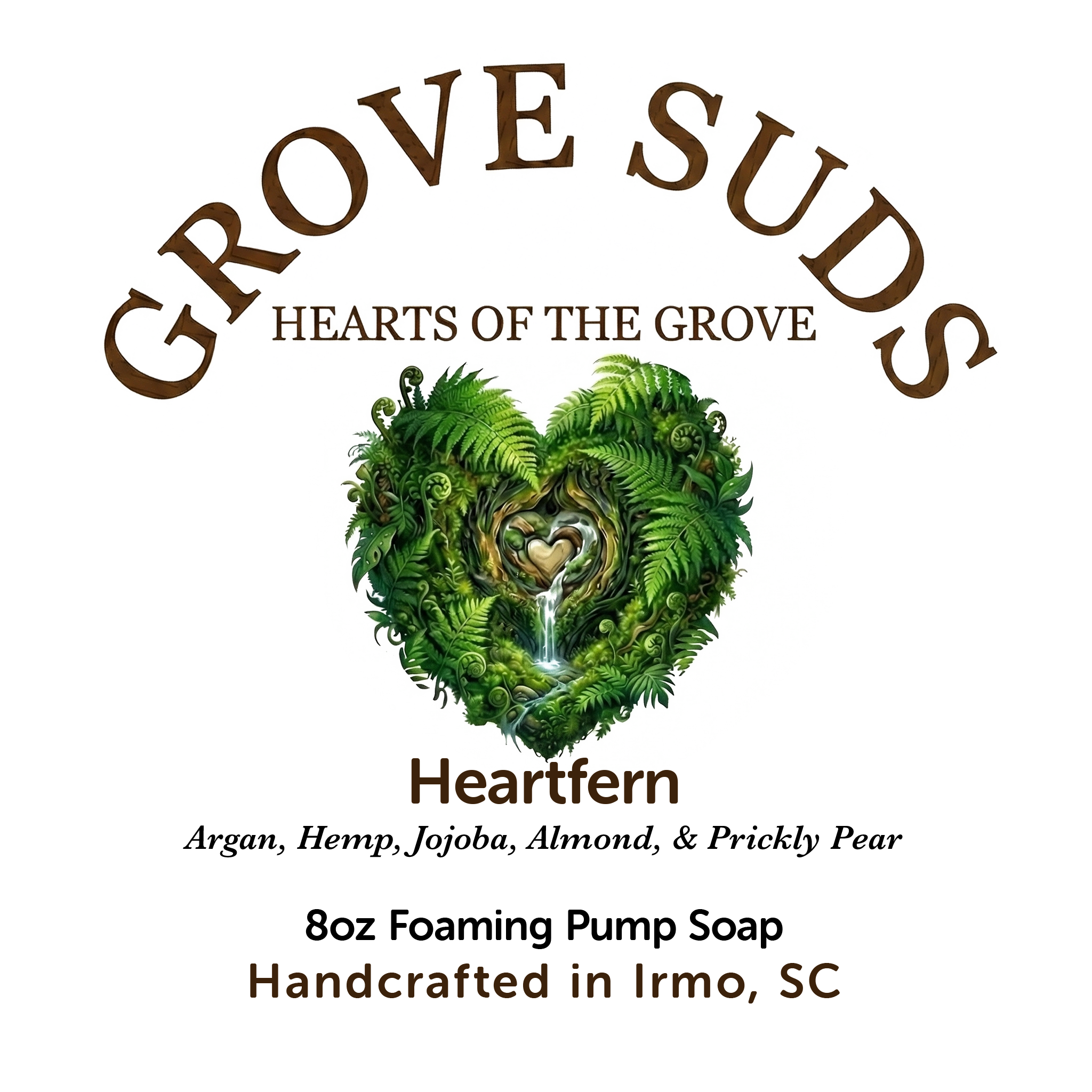 GroveSuds - Foaming Pump Soap - Motif Metalworks