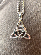 Celtic Trinity Knot Necklace - Motif Metalworks