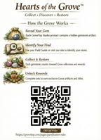 Hearts of the Grove Dinner Candle - Soy Candles with a Hidden Gem - Motif Metalworks