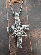 Celtic Trinity Necklace - Motif Metalworks
