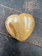 Stone Pocket Heart - 30mm - Motif Metalworks