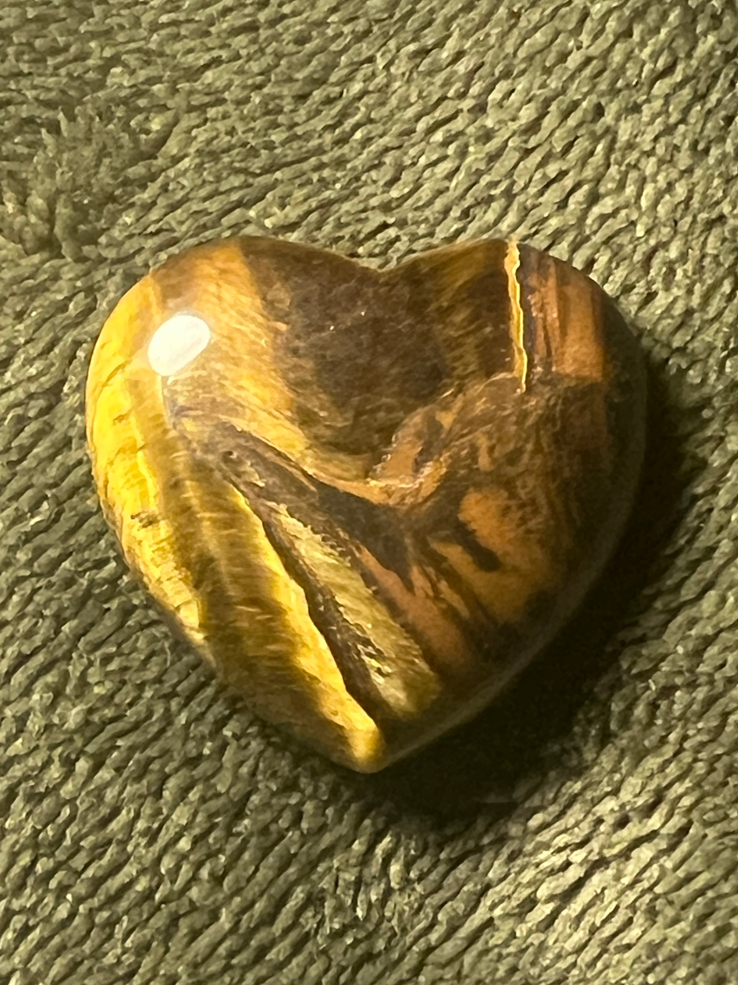 Stone Pocket Heart - 30mm