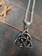 Celtic Knot Necklace - Motif Metalworks