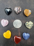 Stone Pocket Charms - 18-20mm - Various Shapes