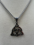 Celtic Knot Necklace - Motif Metalworks