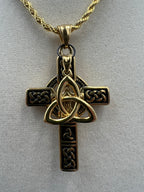 Celtic Knot Necklace - Motif Metalworks