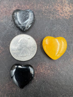 Stone Hearts & Assorted Charms :: 18-20mm (X-Small) - Bundle Pack of 5 - Motif Metalworks
