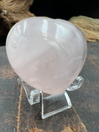 Stone 3D Puff Hearts of the Forest :: 40-45mm (Medium) :: with Display Stand - Motif Metalworks