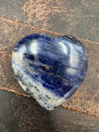 Stone Pocket Heart - 30mm - Motif Metalworks