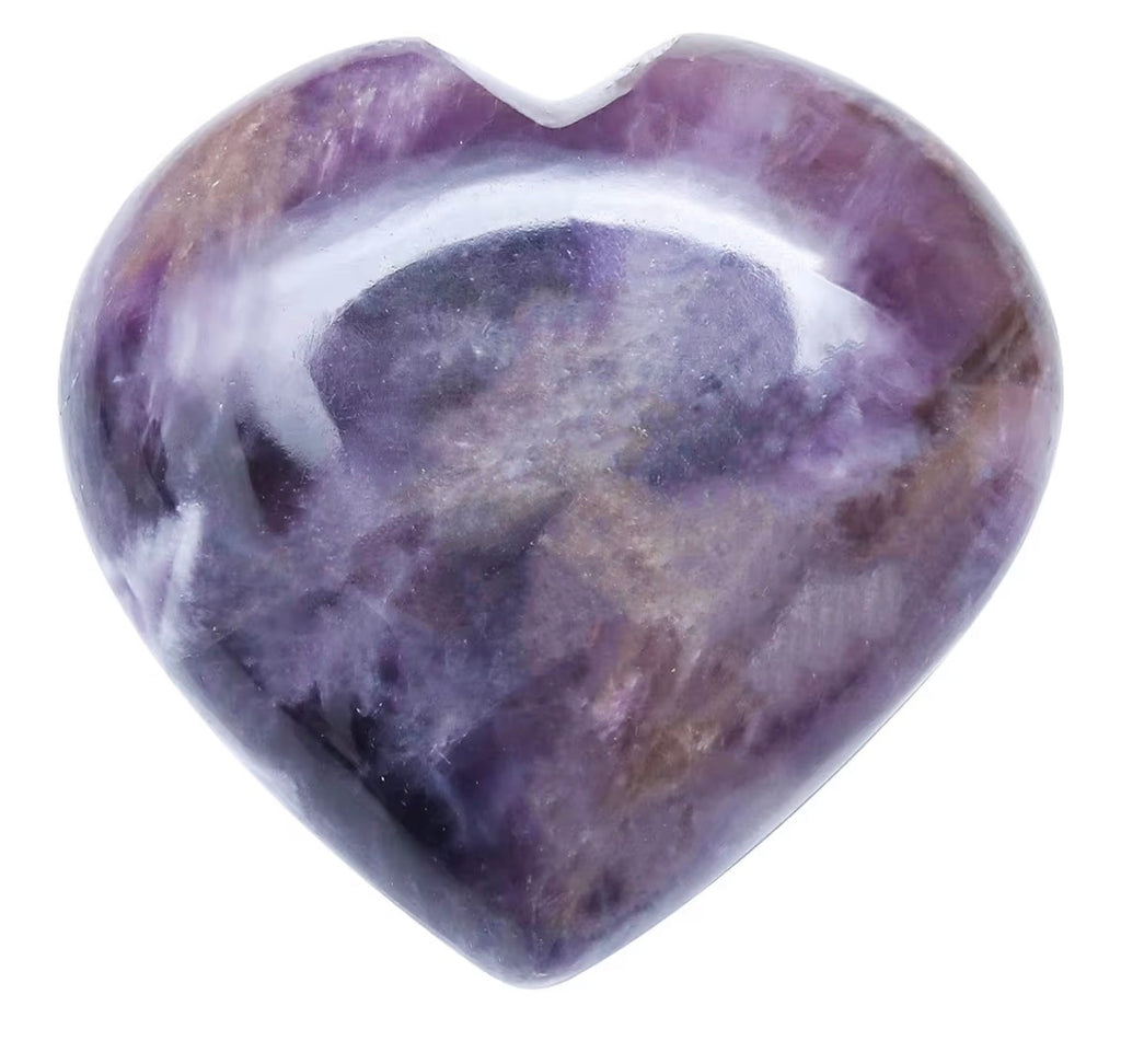 Stone Heart - 50mm - with Display Stand