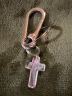 Stone Keychain / Zipper Pull - Assorted Charm Shapes