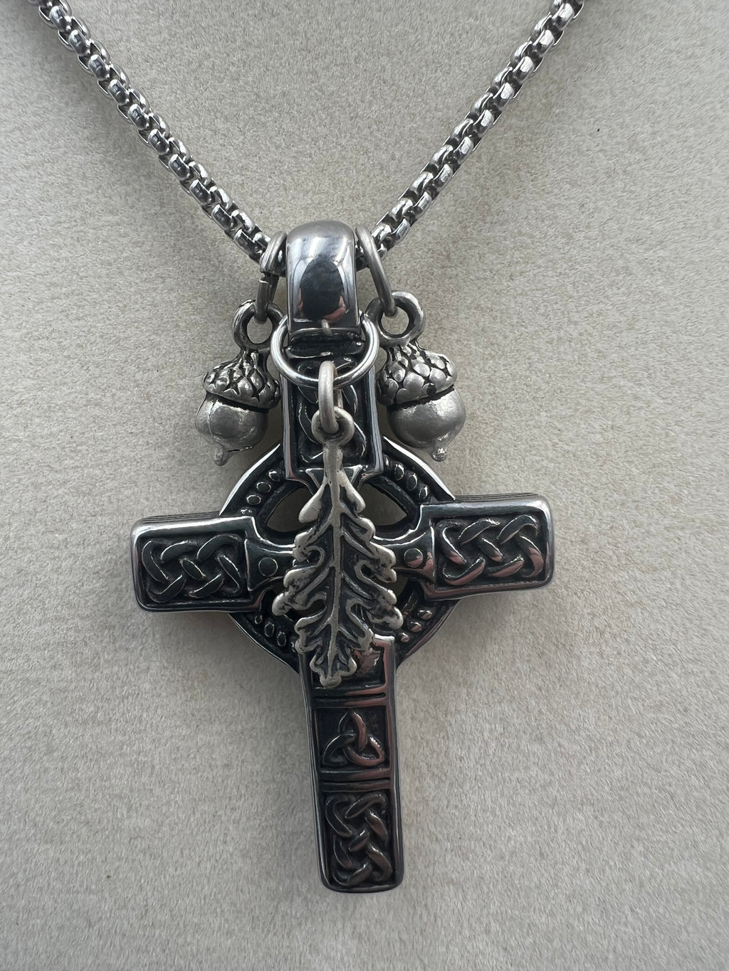 Celtic Grovekeeper Necklace - Motif Metalworks