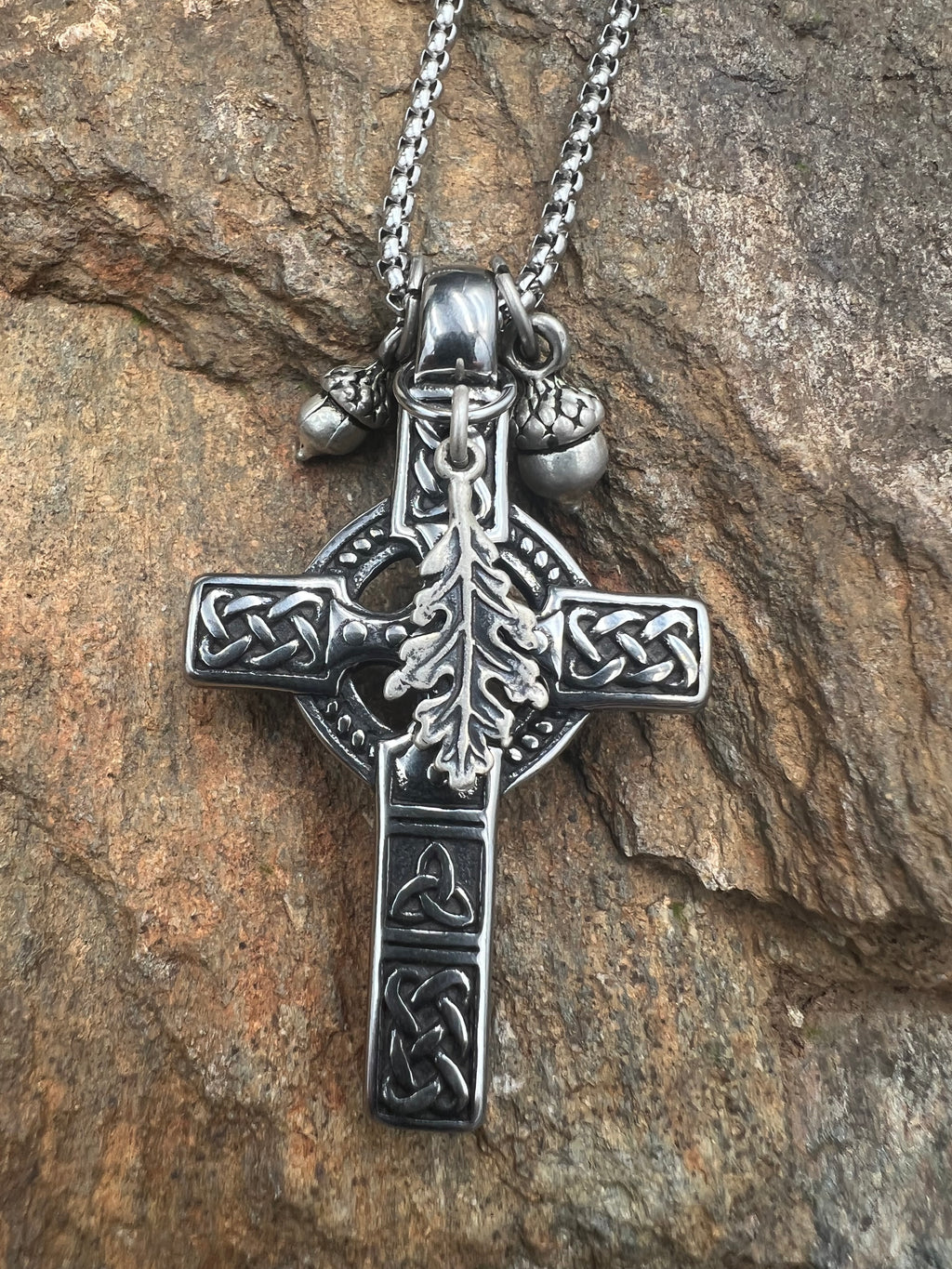 Celtic Grovekeeper Necklace - Motif Metalworks