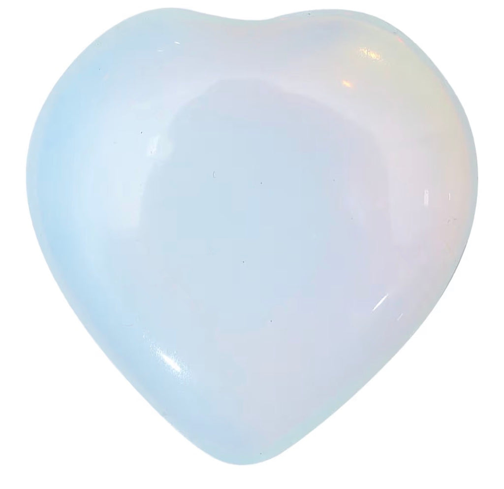 Stone Heart - 50mm - with Display Stand