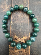 Stone Gem Bracelet - 8mm beads - Motif Metalworks