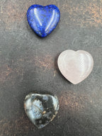 Stone Hearts & Assorted Charms :: 18-20mm (X-Small) - Bundle Pack of 5 - Motif Metalworks