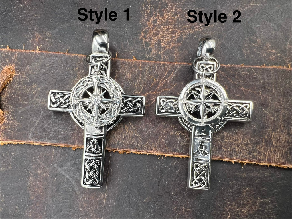 Celtic Wayfinder Necklace - Motif Metalworks