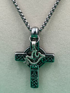 Celtic Peace Necklace - Motif Metalworks