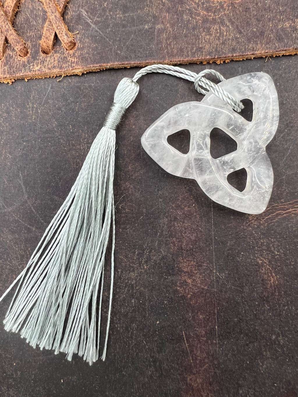 Triquetra Celtic Knot Stone - Motif Metalworks