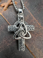 Celtic Trifecta Necklace - Motif Metalworks