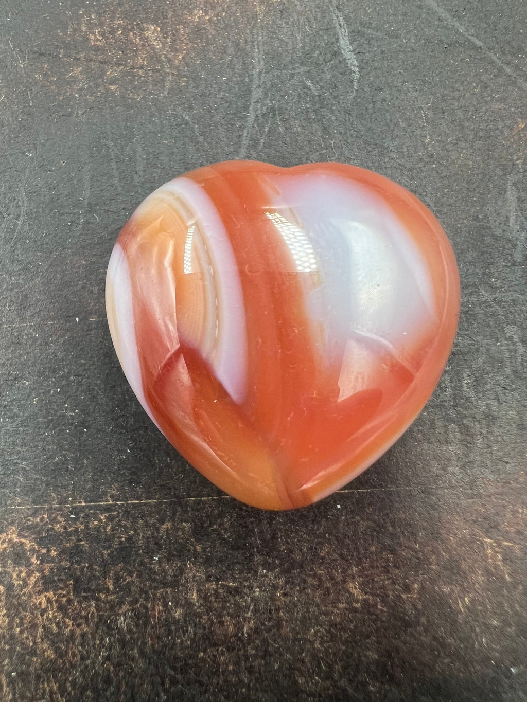 Stone Pocket Heart - 30mm