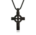 Celtic Heritage Cross Necklace - Motif Metalworks