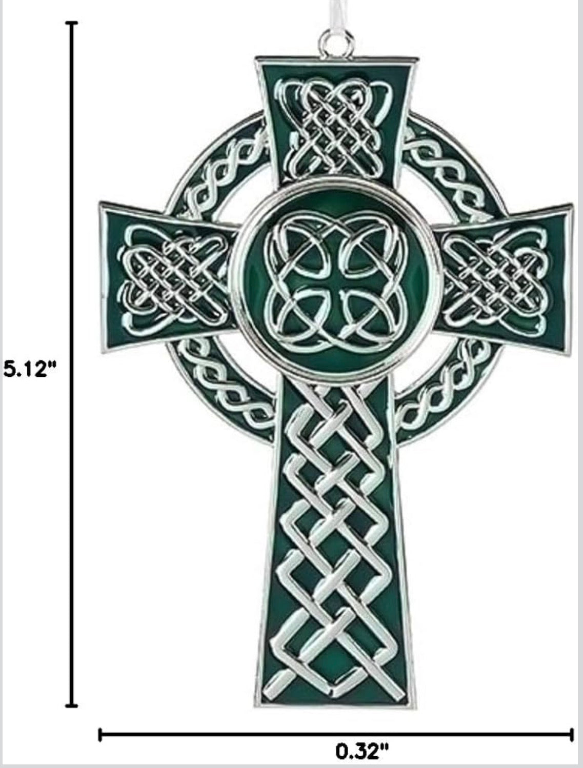 Large Metal Celtic Cross Wall Art - Motif Metalworks