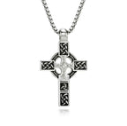 Celtic Heritage Cross Necklace - Motif Metalworks