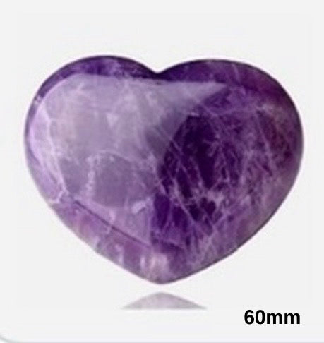 Stone Heart - 60mm - with Display Stand