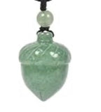Stone Acorn Necklace- 25mm