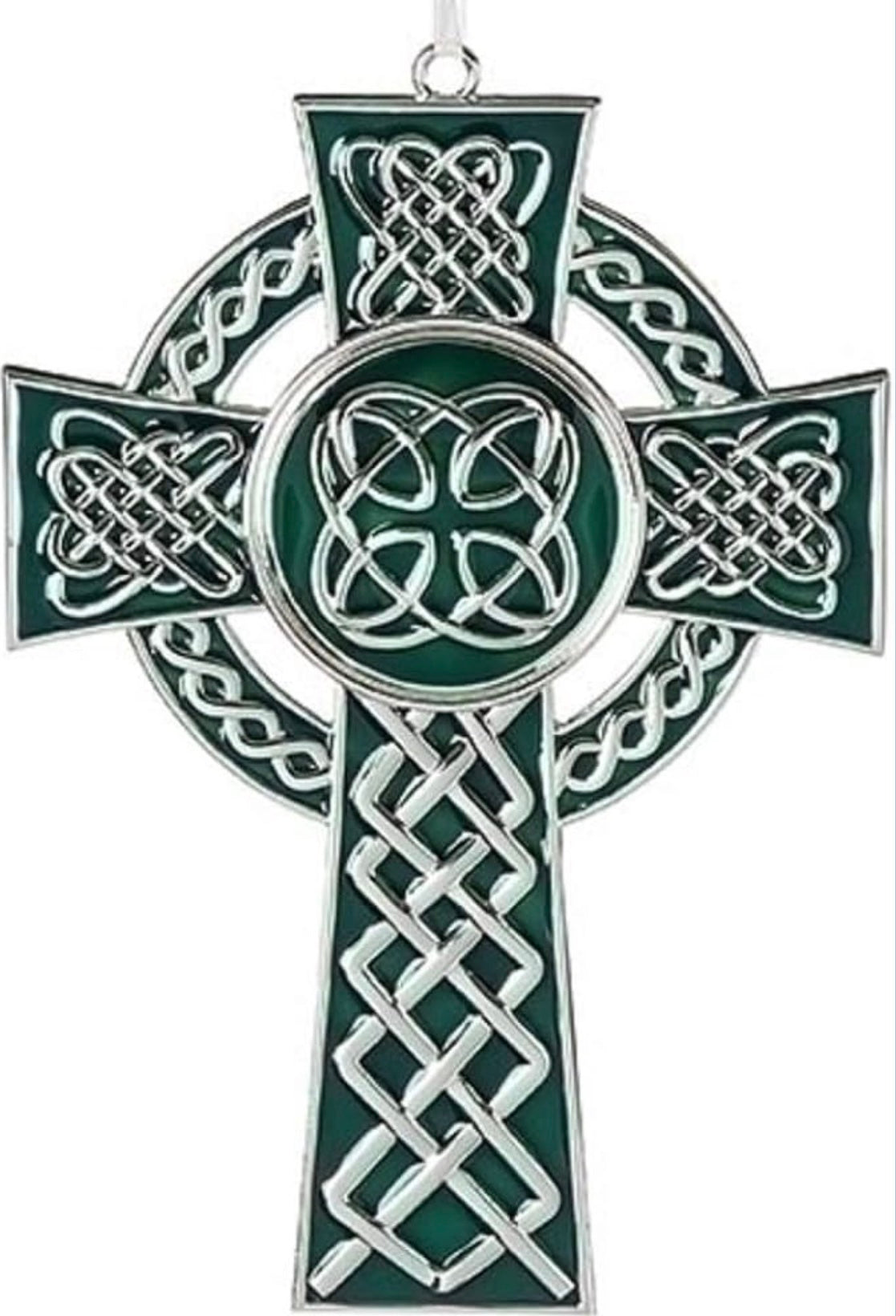 Large Metal Celtic Cross Wall Art - Motif Metalworks