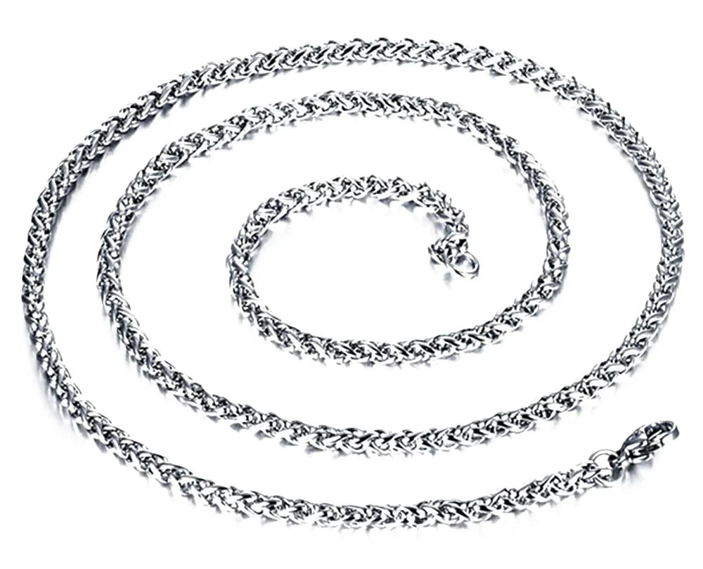 Wheat Chain 3mm - Motif Metalworks