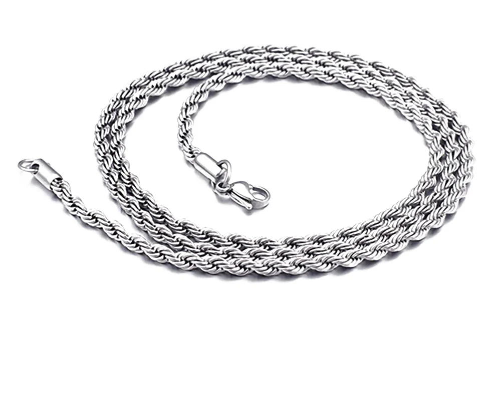 Rope Chain 3mm - Motif Metalworks