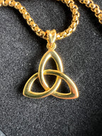 Celtic Trinity Knot Necklace - Motif Metalworks