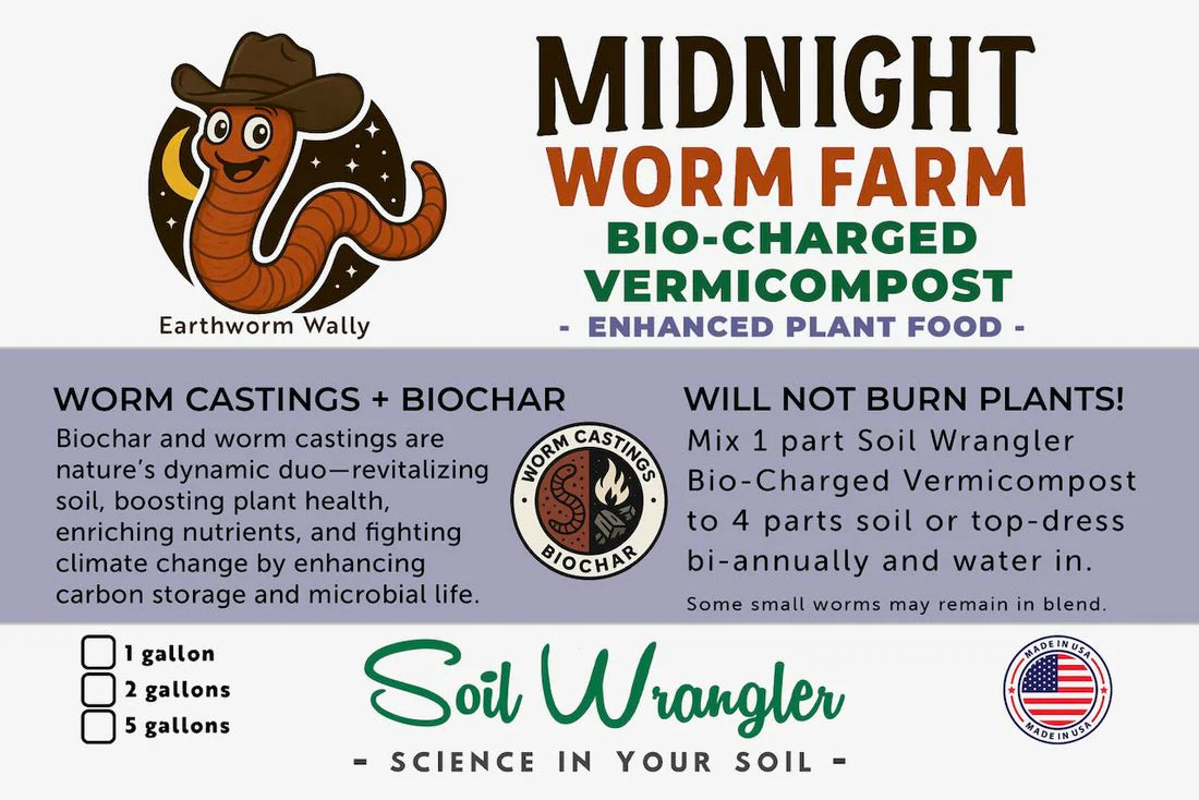 Soil Wrangler Bio-Charged Vermicompost - Motif Metalworks