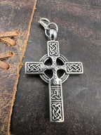 Celtic & Cross Zipper Pull - Motif Metalworks