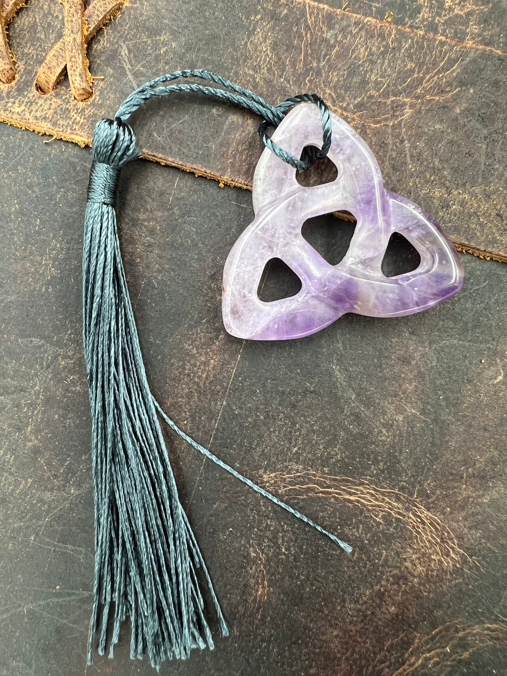 Triquetra Celtic Knot Stone - Motif Metalworks