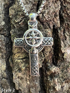 Celtic Wayfinder Necklace - Motif Metalworks